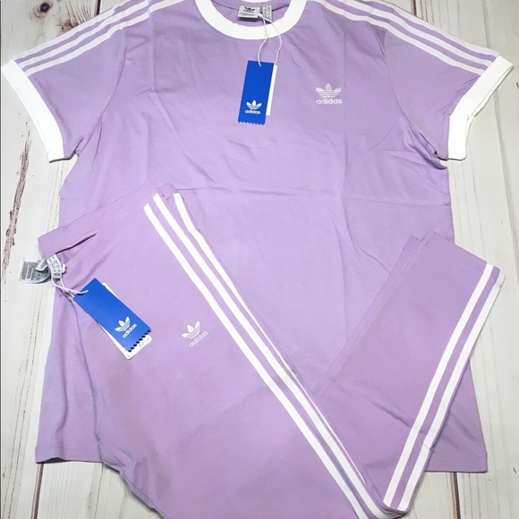 New adidas originals outfit leggings T-shirt set - Picture 2 of 4